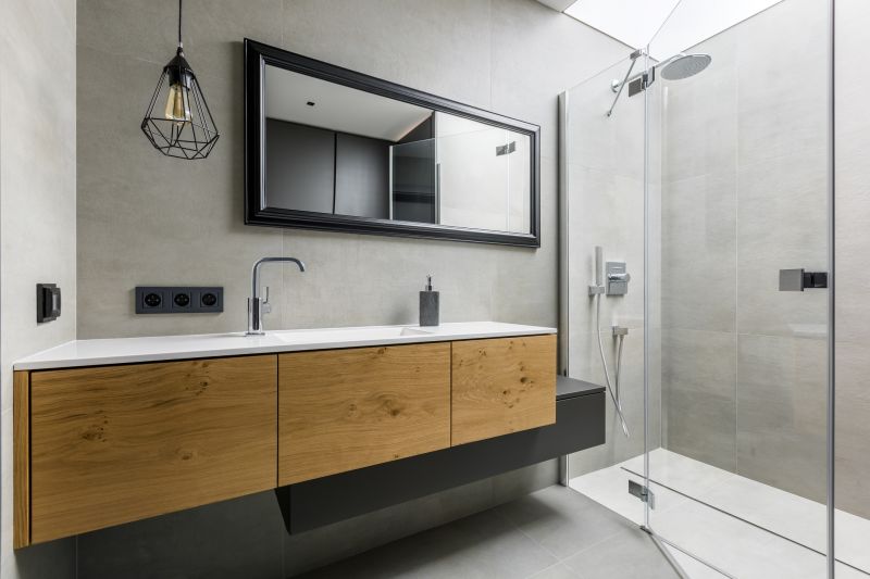 Floating Vanities and Minimalist Designs